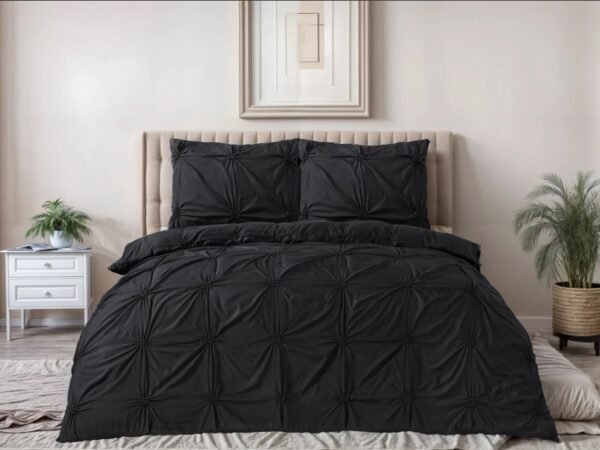 Housse de couette-Punch Pintuck